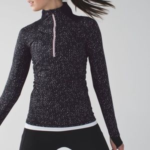 Lululemon Go The Distance 1/2 Zip, size 6